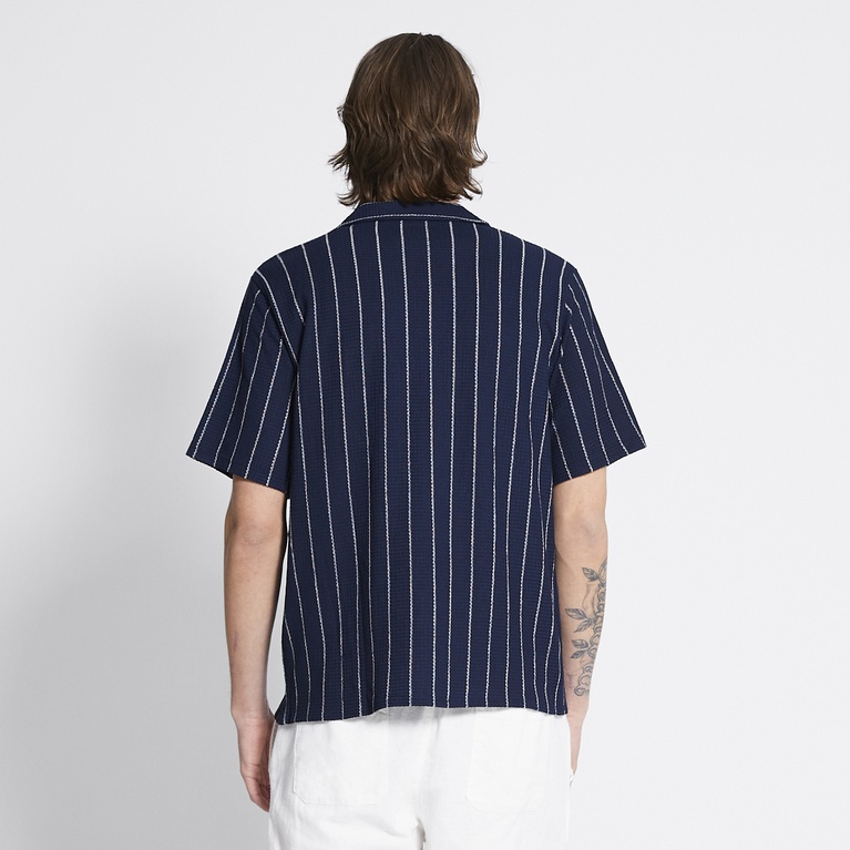 Short sleeve shirt "Steven Structure Stripe"